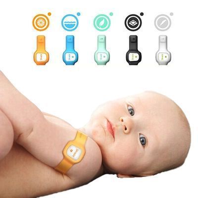 兒童智能手環(huán)體溫計(jì) 嬰兒無線藍(lán)牙電子溫度計(jì) 24小時寶寶體溫監(jiān)測